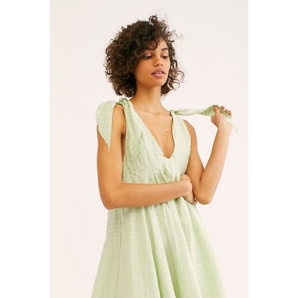 COPY - NEW Free People Celine Dress S Small Honey… - Picture 2 of 10
